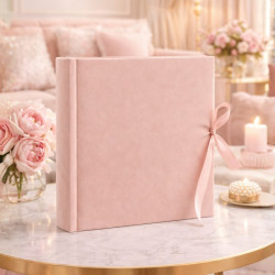 Album tradycyjny welurowy na zdjęcia do wklejania