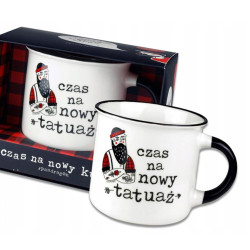 Kubek GOOD VIBES prezent dla miłośnika tatuaży